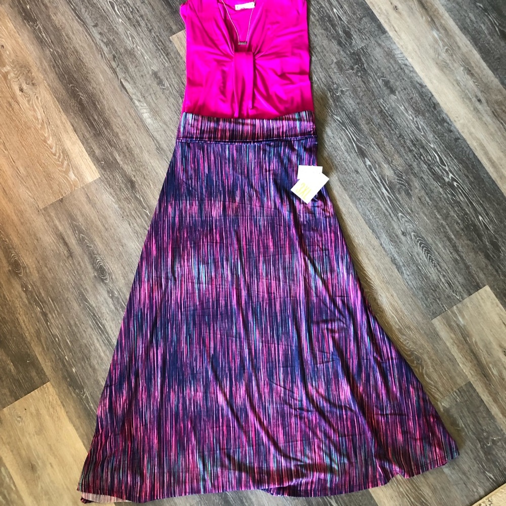 LuLaRoe Maxi Skirt 3XL